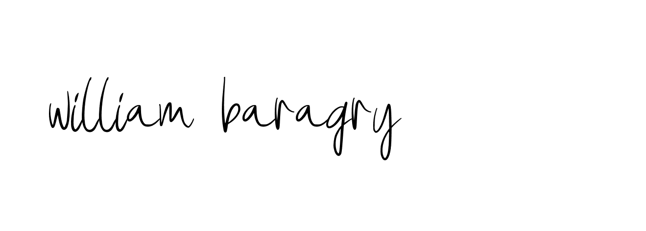 Signature of william-baragry