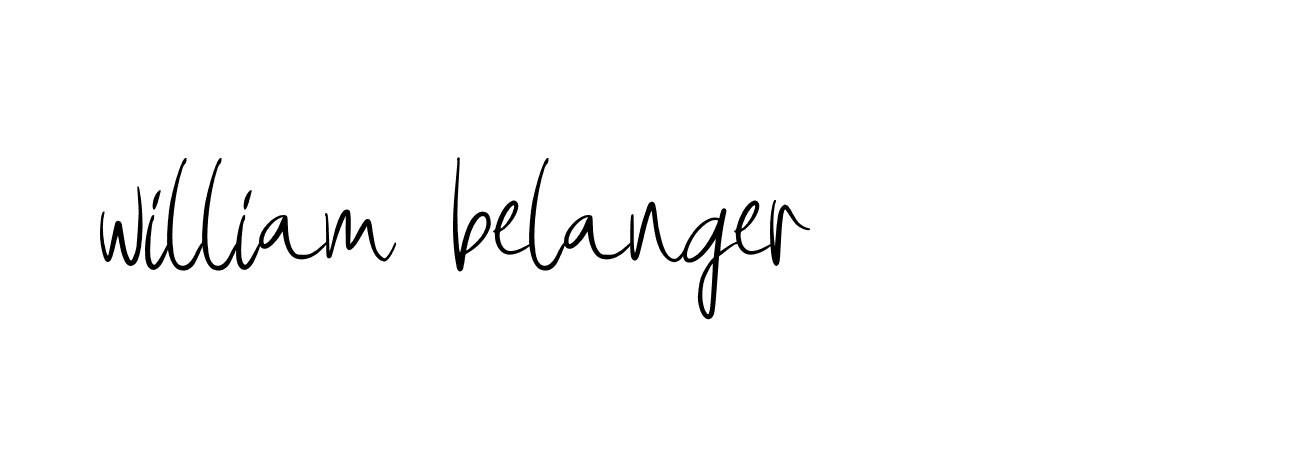 Signature of william-belanger