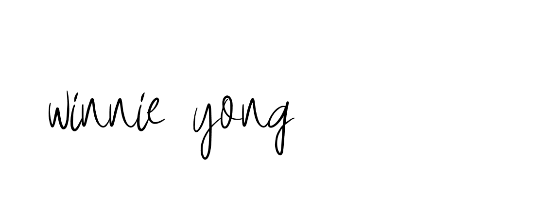 Signature of winnie-yong