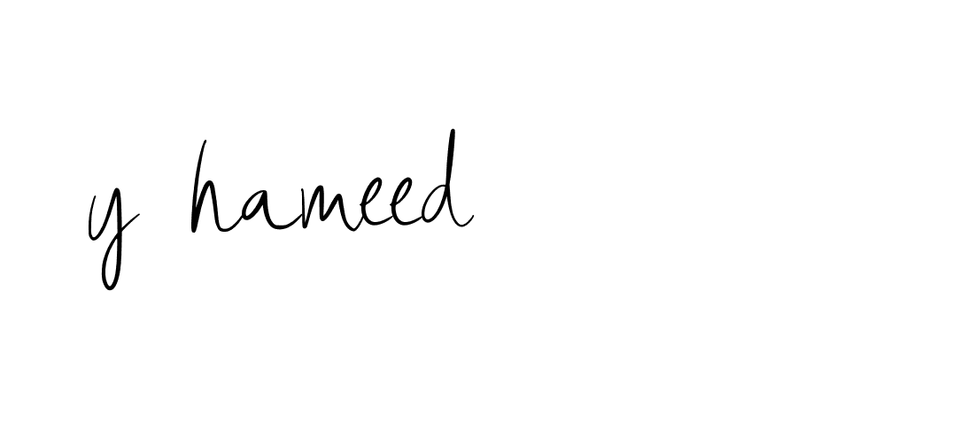 Signature of y-hameed-