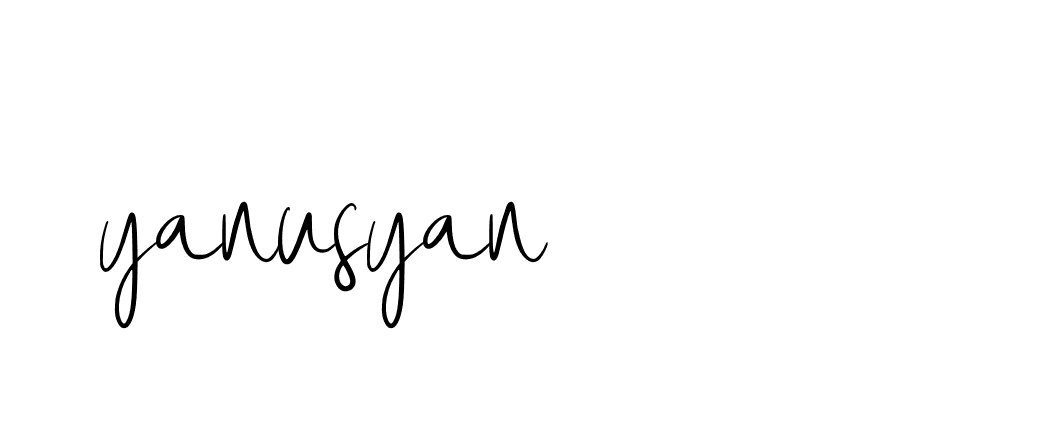 Signature of yanusyan