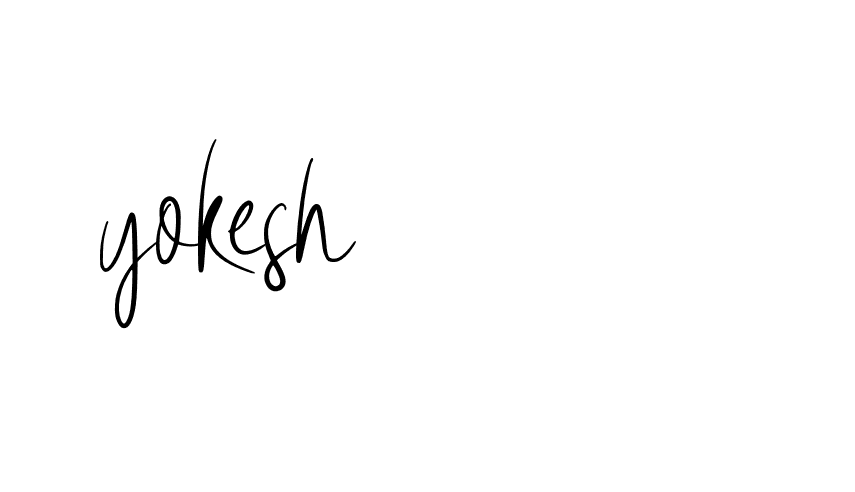 Signature of yokesh