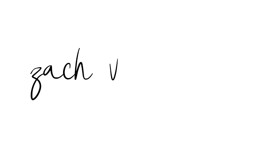 Signature of zach-v