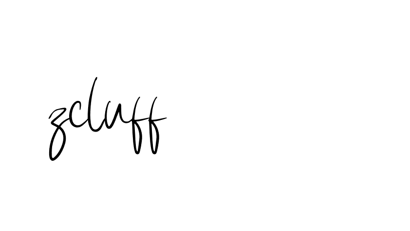 Signature of zcluff