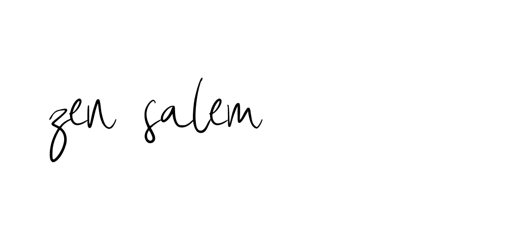 Signature of zen-salem