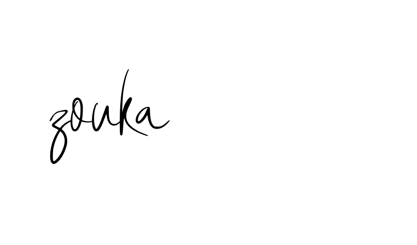 Signature of zouka