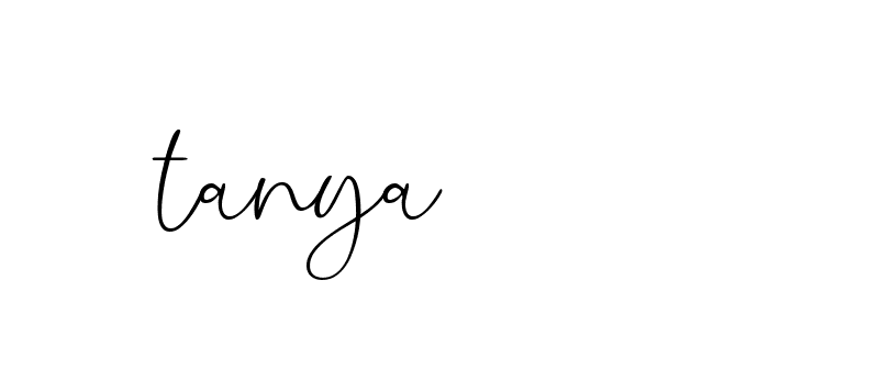 Signature of -tanya