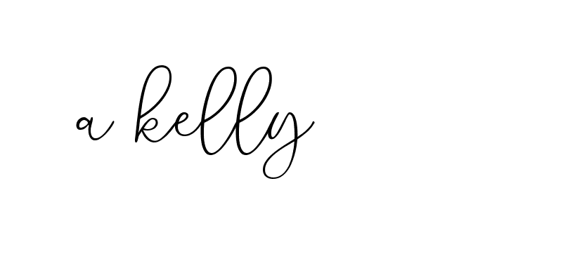 Signature of a-kelly