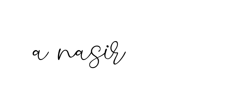 Signature of a-nasir-