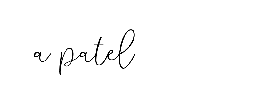 Signature of a-patel