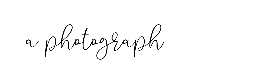 Signature of a-photograph