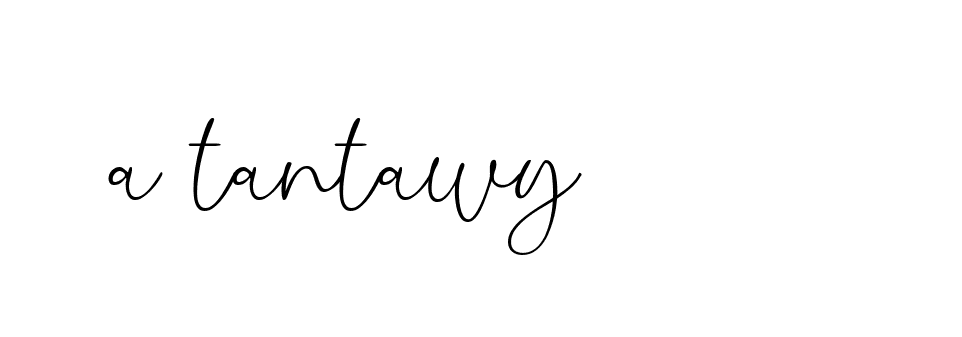 Signature of a-tantawy