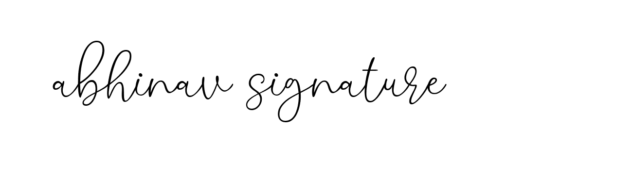 Signature of abhinav-signature