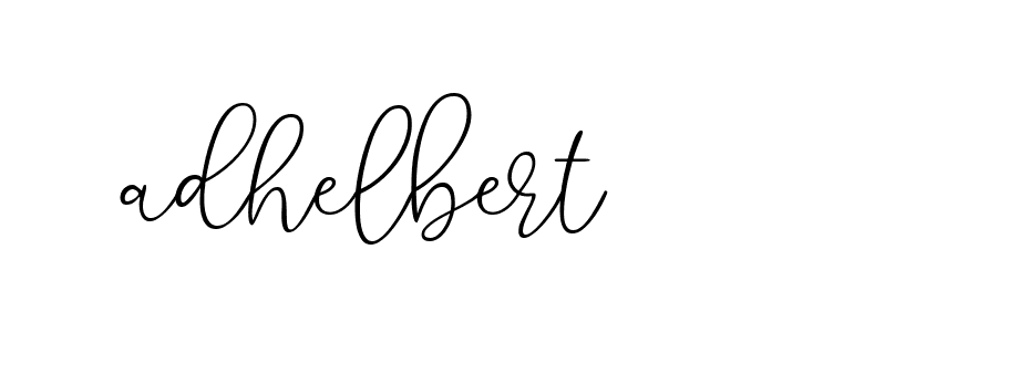 Signature of adhelbert