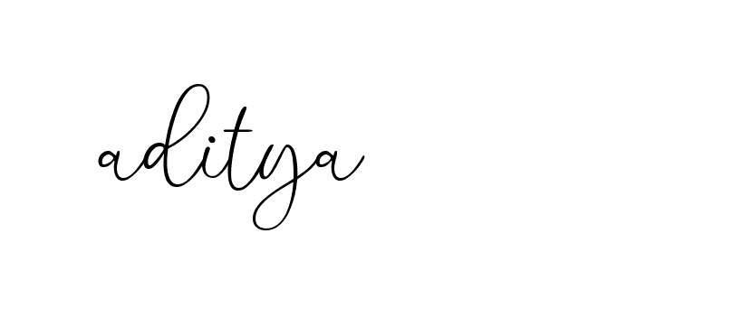 Signature of aditya-