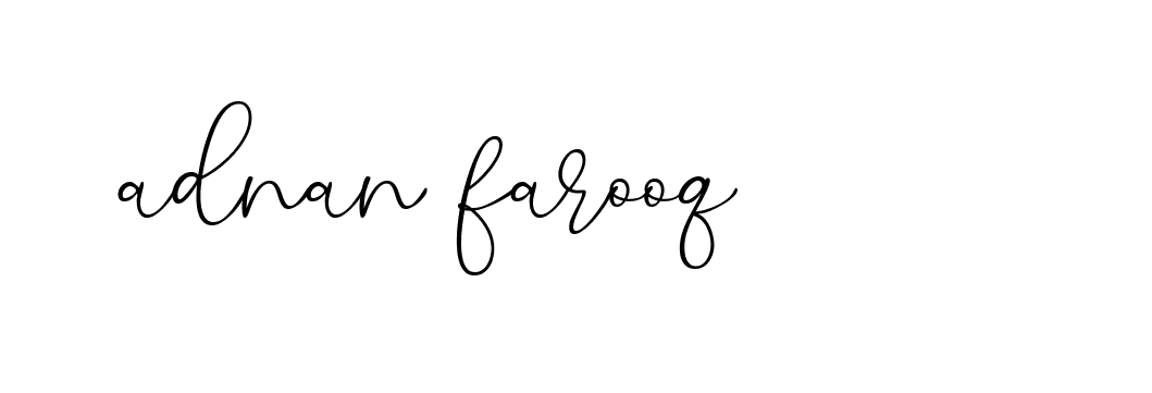 Signature of adnan-farooq