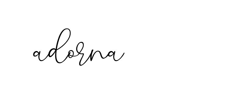 Signature of adorna