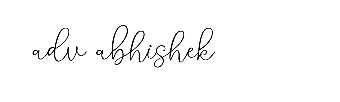 Signature of adv-abhishek-