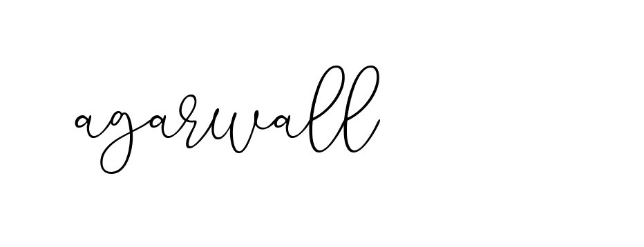 Signature of agarwall