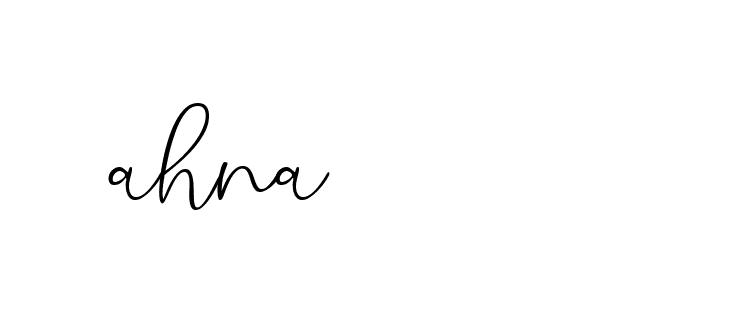 Signature of ahna-