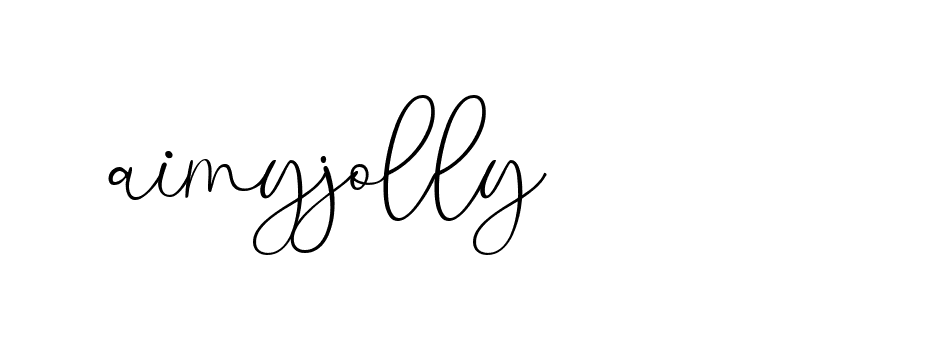 Signature of aimyjolly