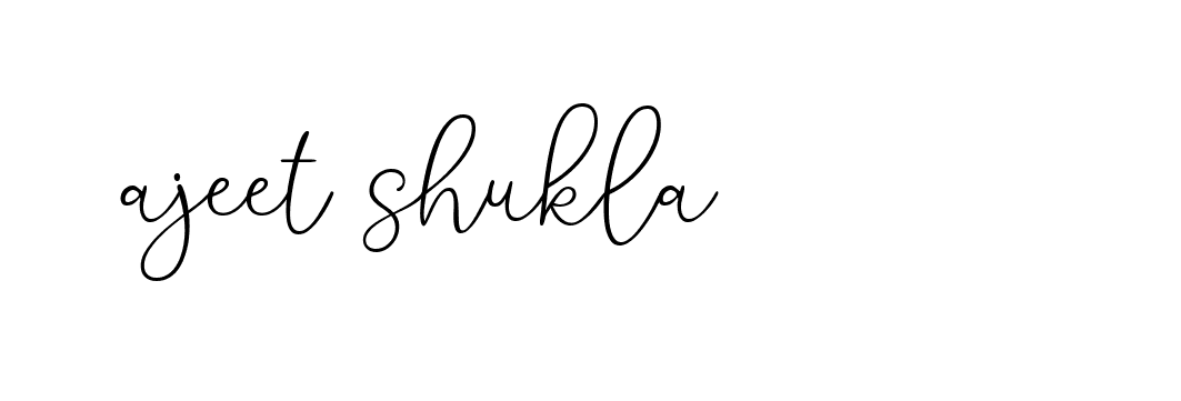 Signature of ajeet-shukla-