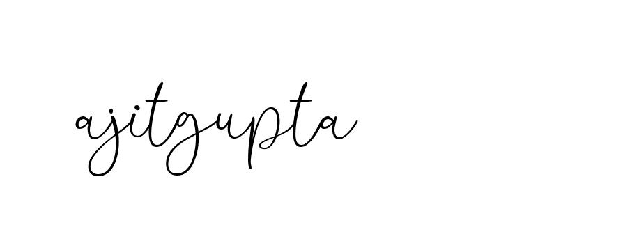 Signature of ajitgupta