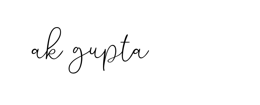 Signature of ak-gupta