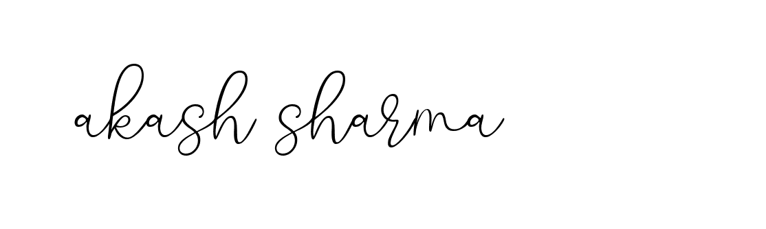 Signature of akash-sharma