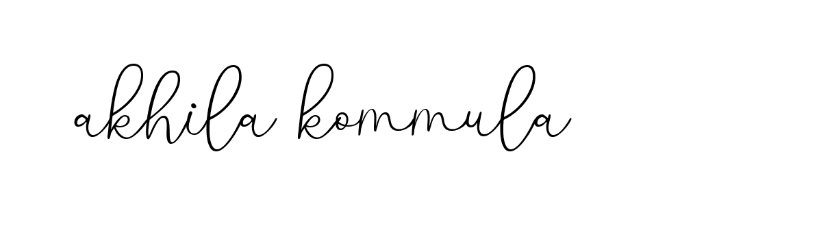 Signature of akhila-kommula