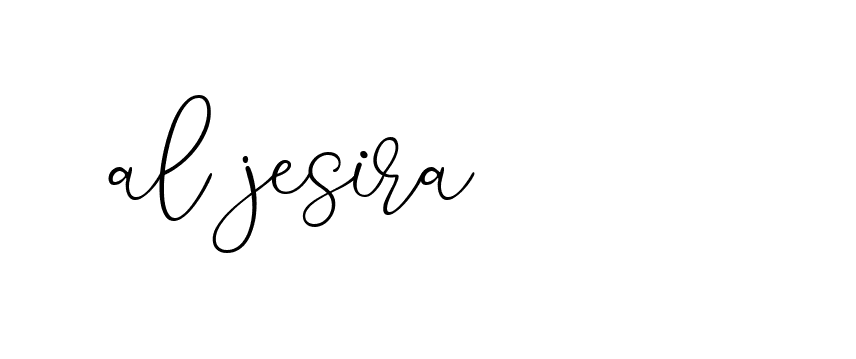 Signature of al-jesira