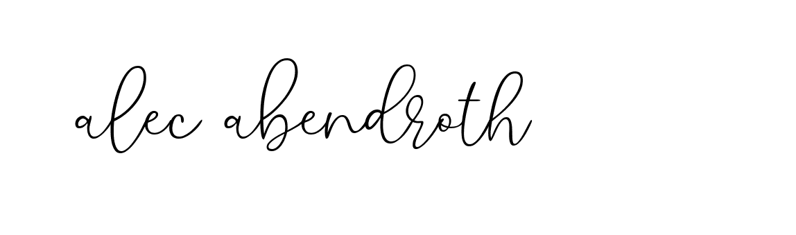 Signature of alec-abendroth