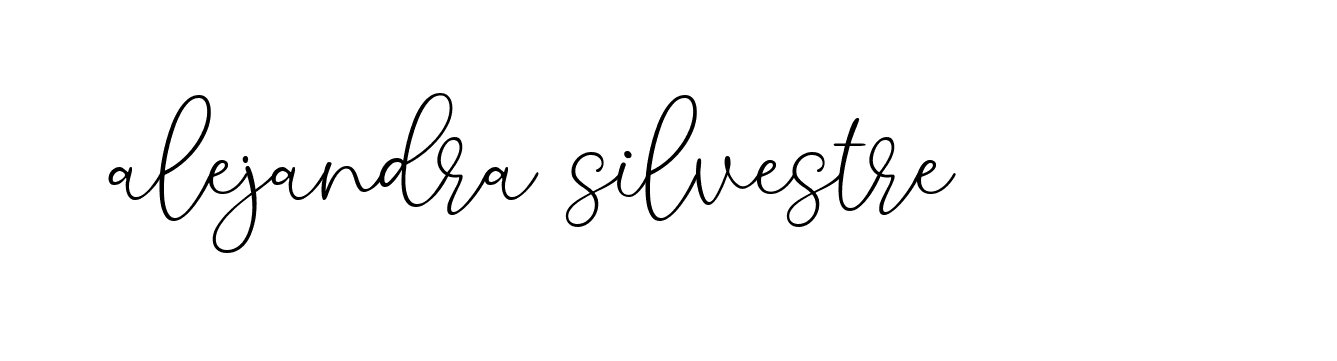 Signature of alejandra-silvestre