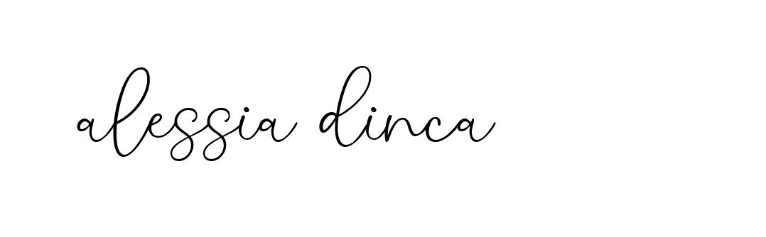 Signature of alessia-dinca