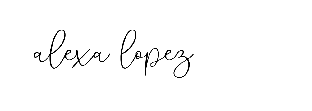 Signature of alexa-lopez