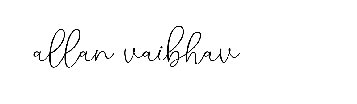 Signature of allan-vaibhav