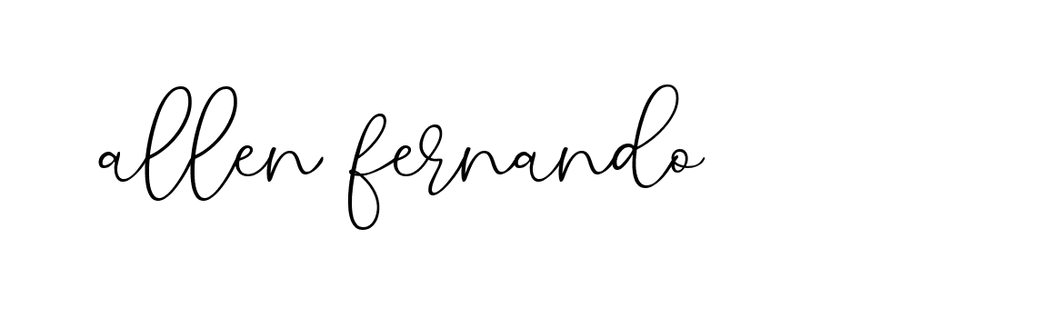 Signature of allen-fernando