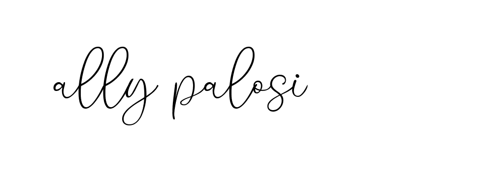 Signature of ally-palosi