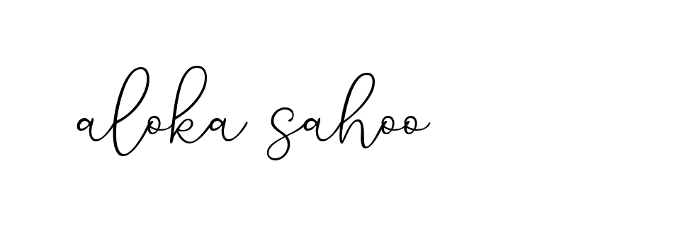 Signature of aloka-sahoo