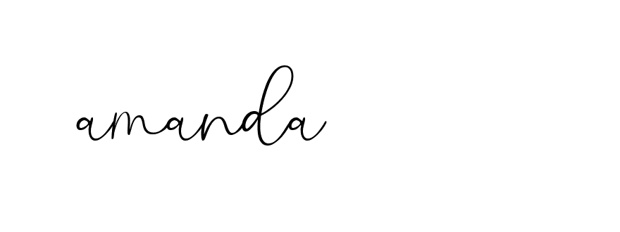 Signature of amanda-