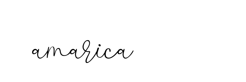 Signature of amarica