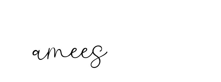 Signature of amees