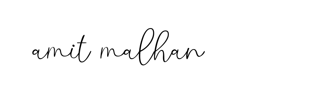 Signature of amit-malhan