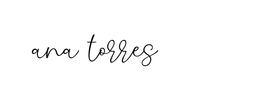 Signature of ana-torres-