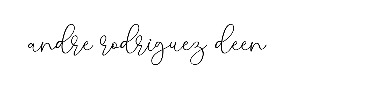 Signature of andre-rodriguez-deen