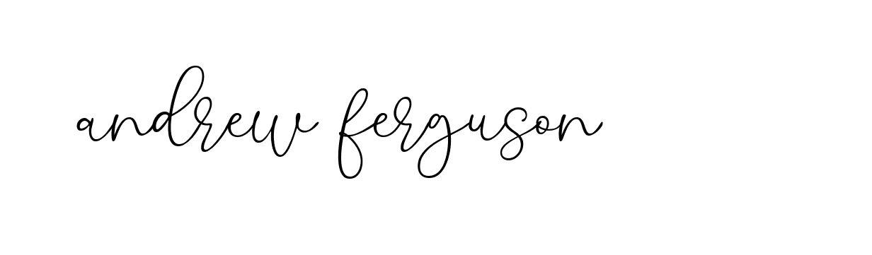 Signature of andrew-ferguson