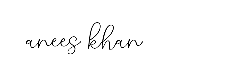 Signature of anees-khan