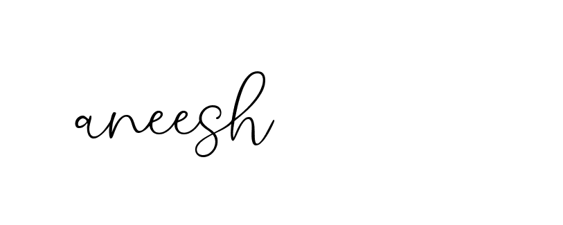 Signature of aneesh-