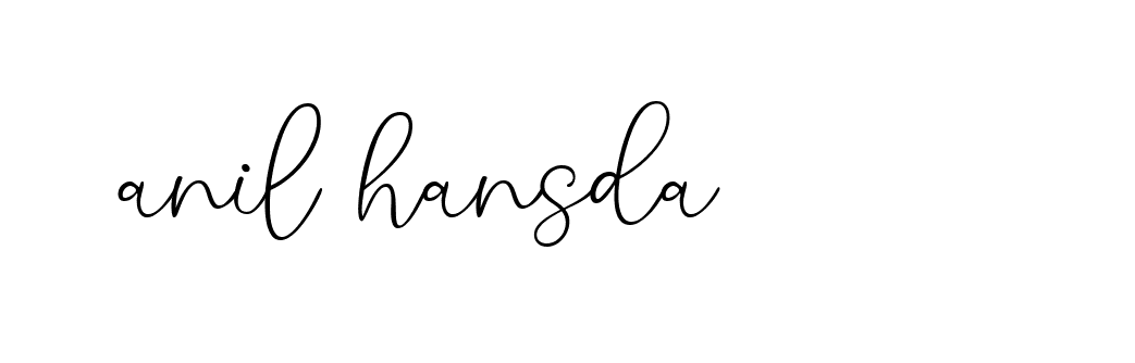 Signature of anil-hansda