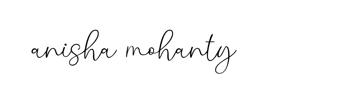 Signature of anisha-mohanty